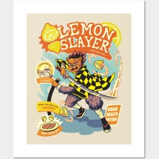 Lemon Slayer Posters and Art